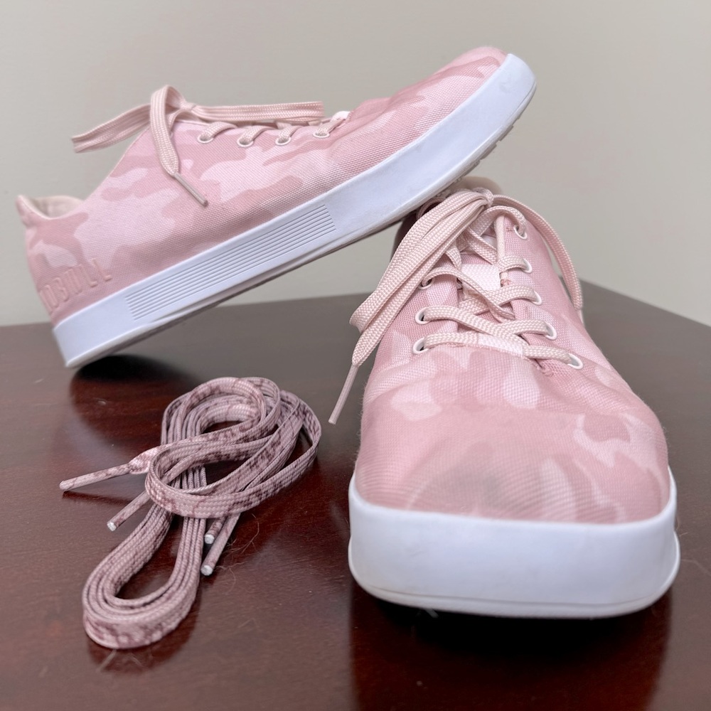 No Bull pink tie dye canvas trainers size 10.5